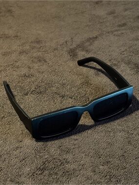 Black Angular Mexicano Sunglasses